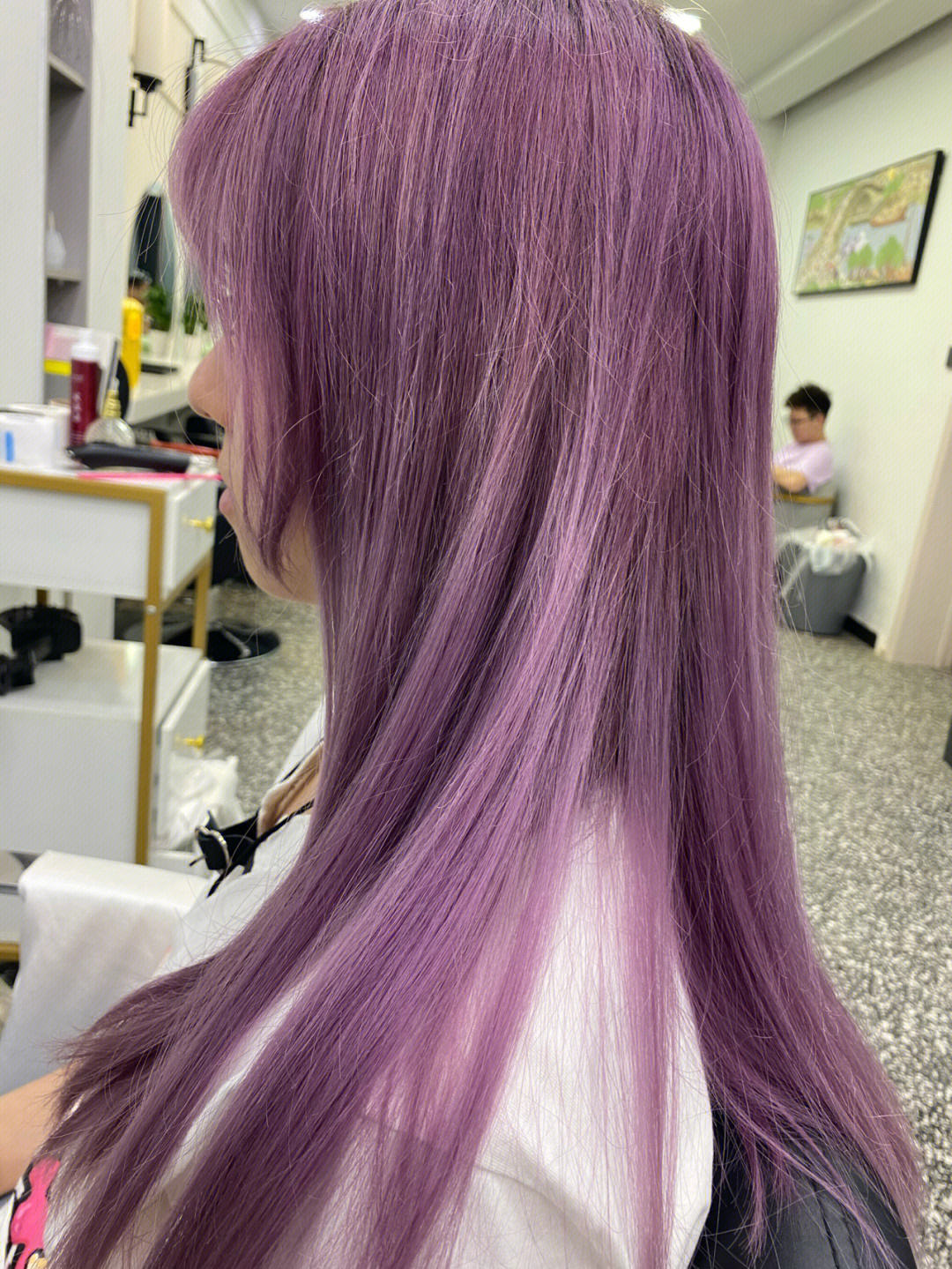推荐发色紫粉色