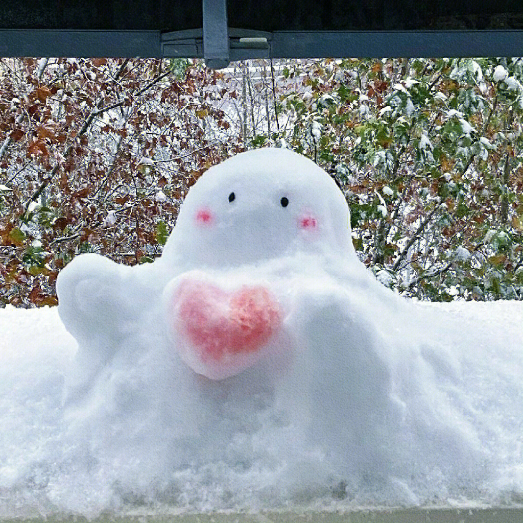 图集分享可爱冬天雪人头像