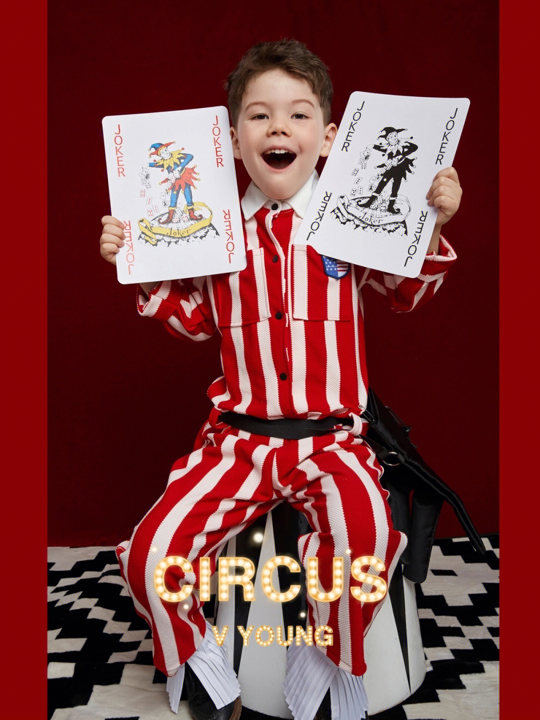 小小小丑魔术师大连儿童写真客片约拍