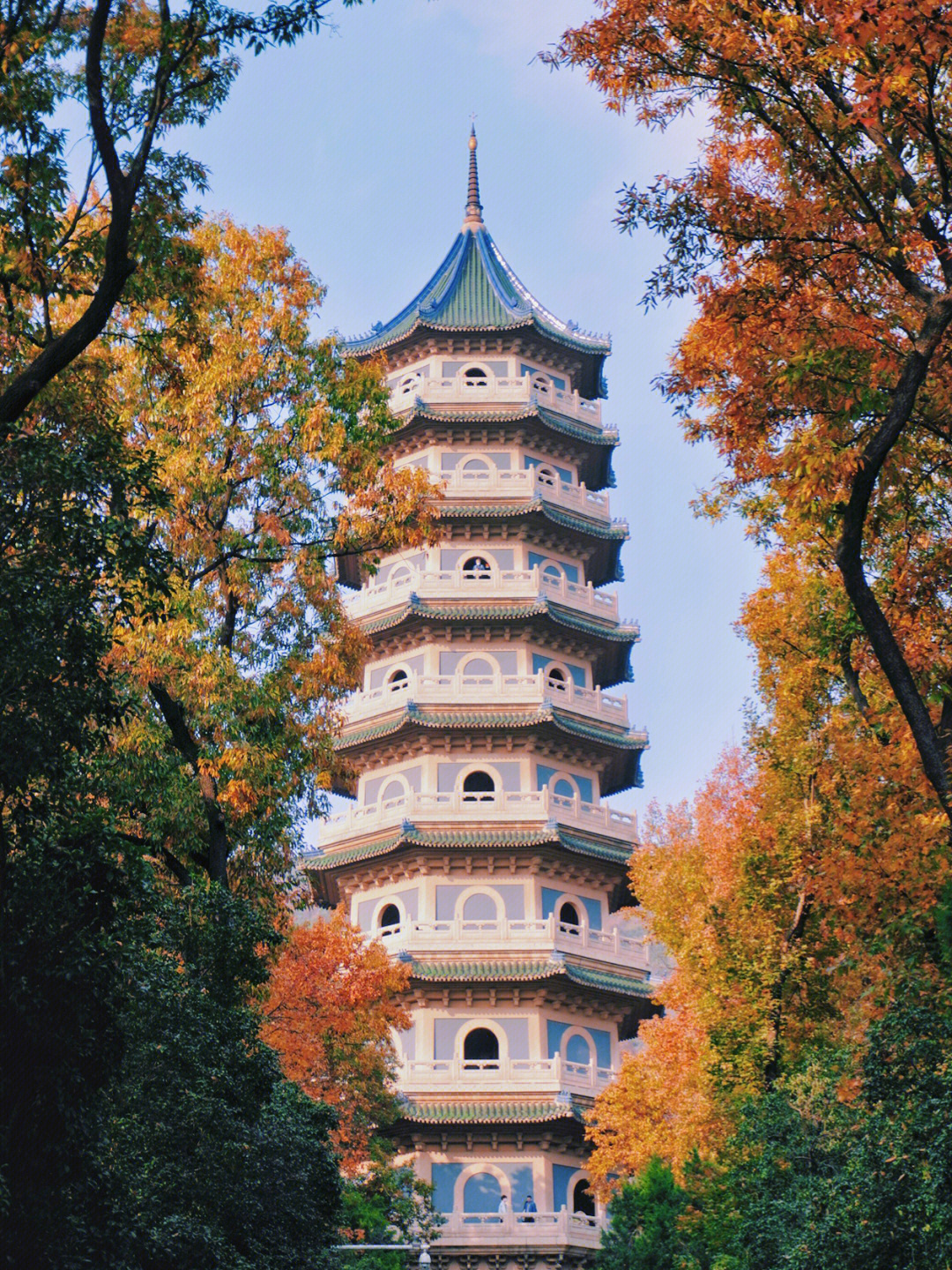 紫金山灵谷寺图片