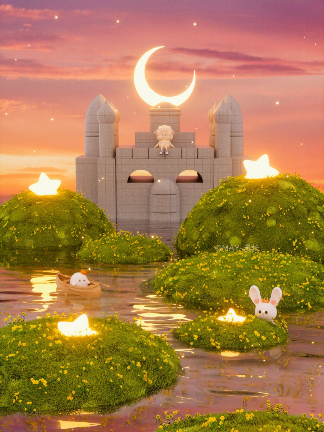 晋江月亮城堡图片