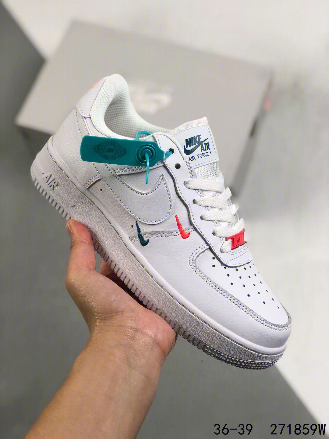 耐克nk air force 1 low 空军一号低帮百搭休闲运动板鞋 柔软,弹性