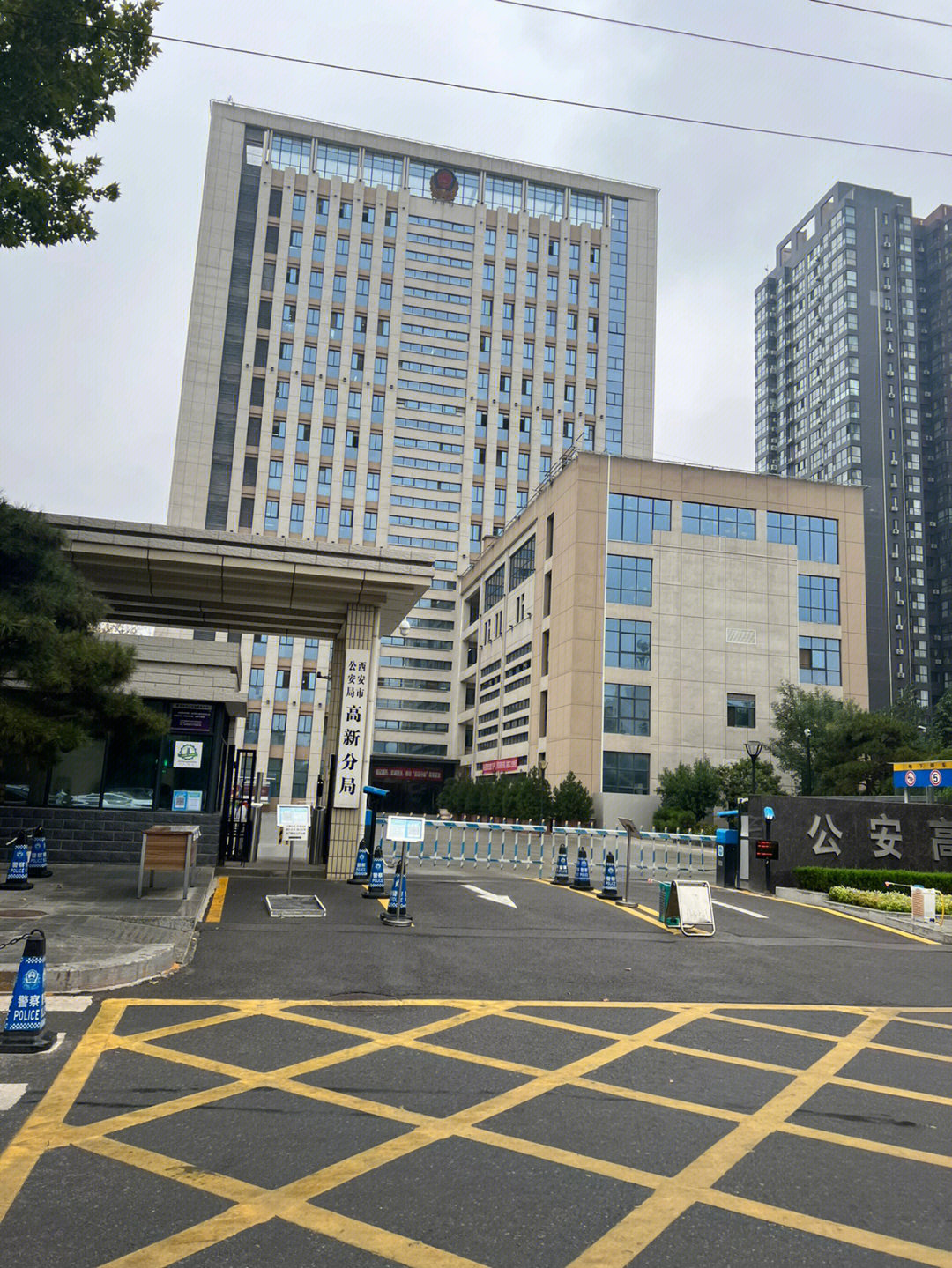 陕西省公安厅大楼图片