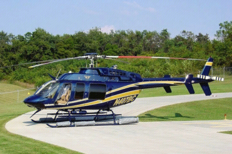 高空跳伞高配装备贝尔407贝尔直升机