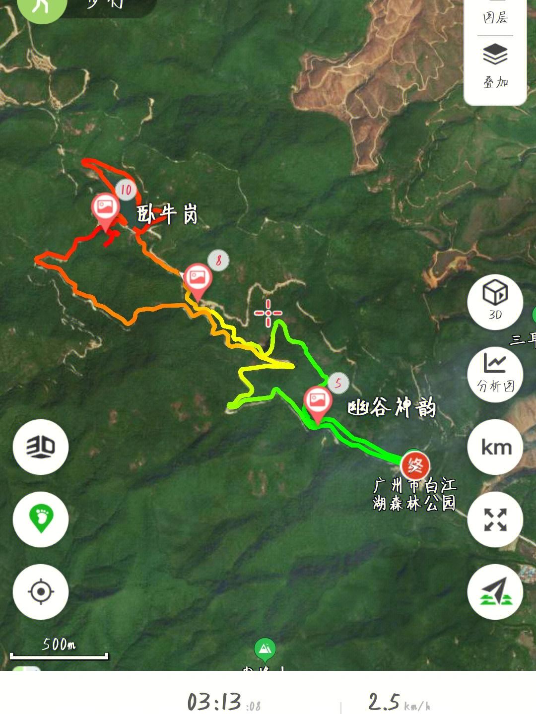 广州周边增城正果白江湖森林公园