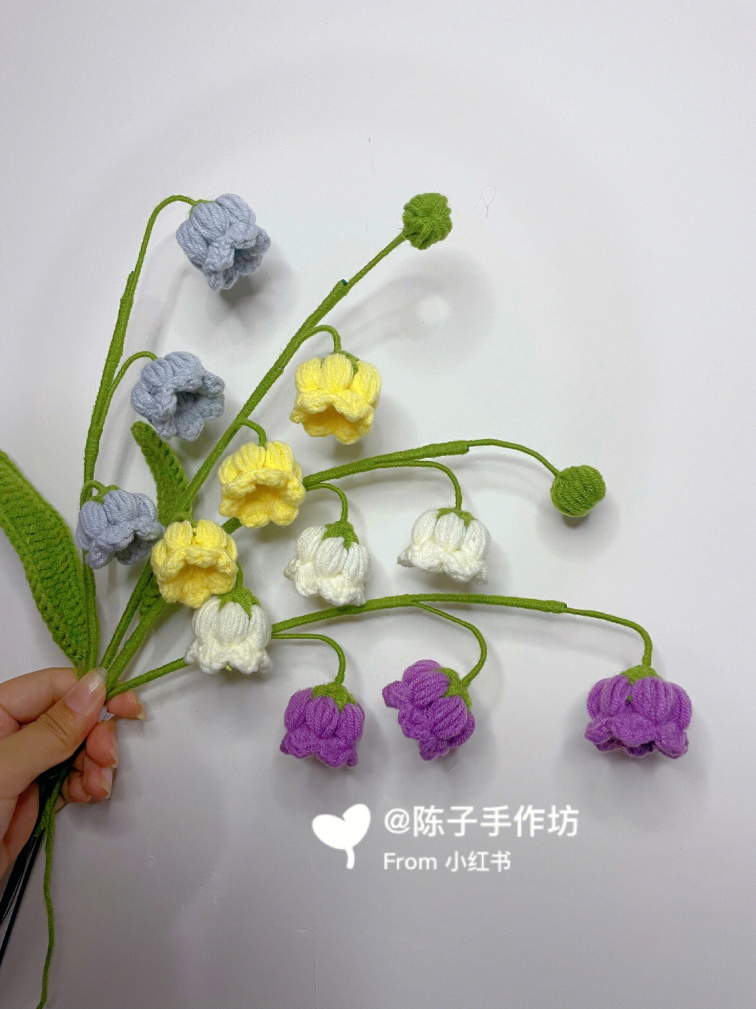 手工铃兰花的制作方法图片