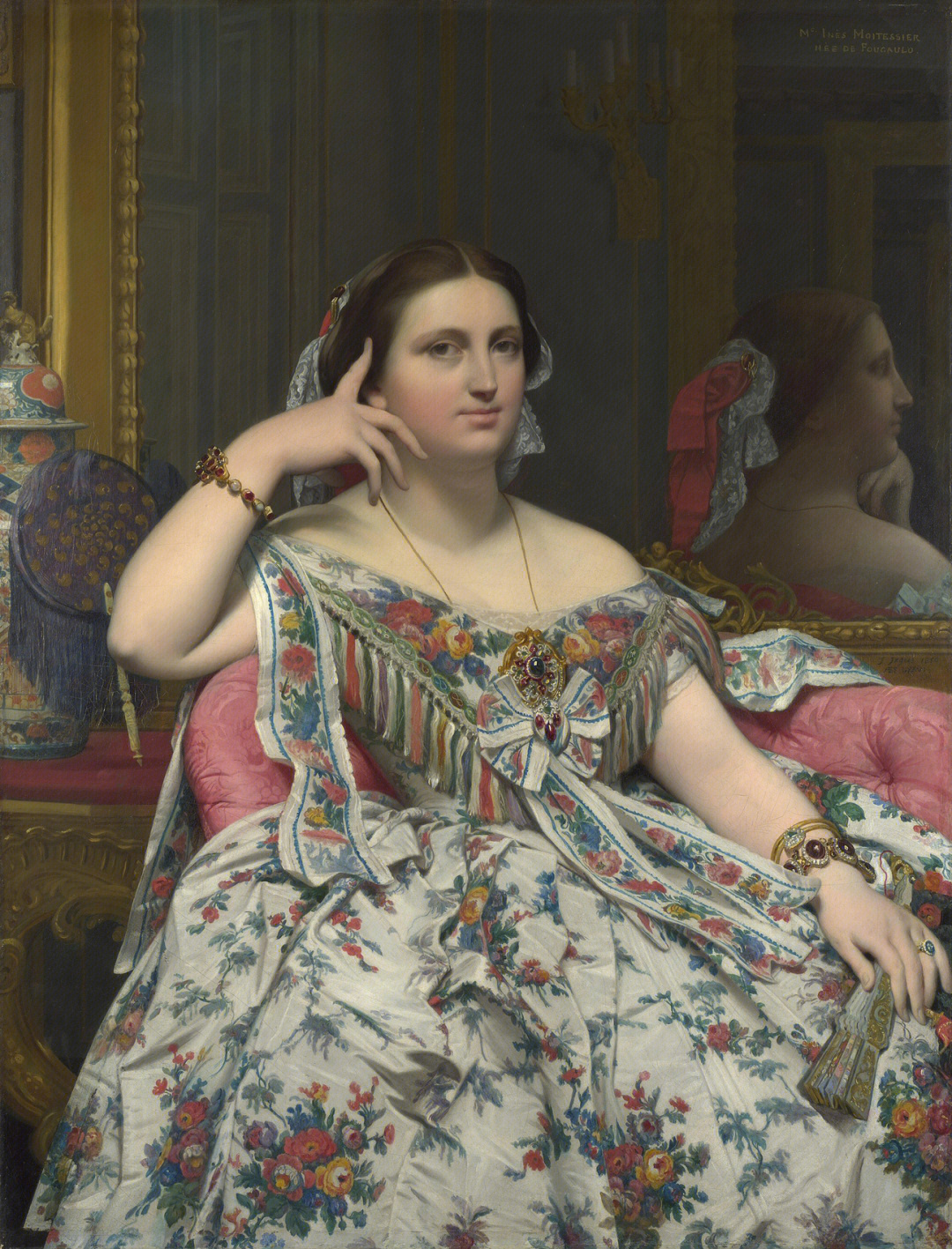 ingres,1780年8月29日-1867年1月14日)法国画家,新古典主义画派的最后