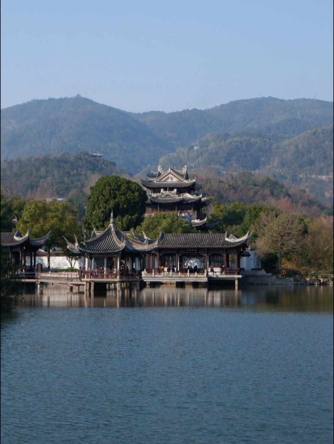 台州东湖风景区图片