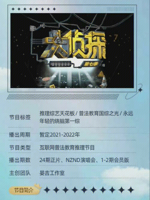 大侦探第七季logo图片