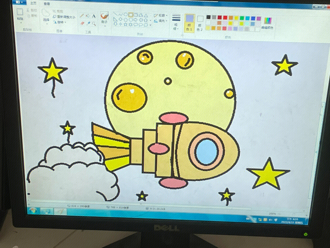 小学生画图软件作品图片