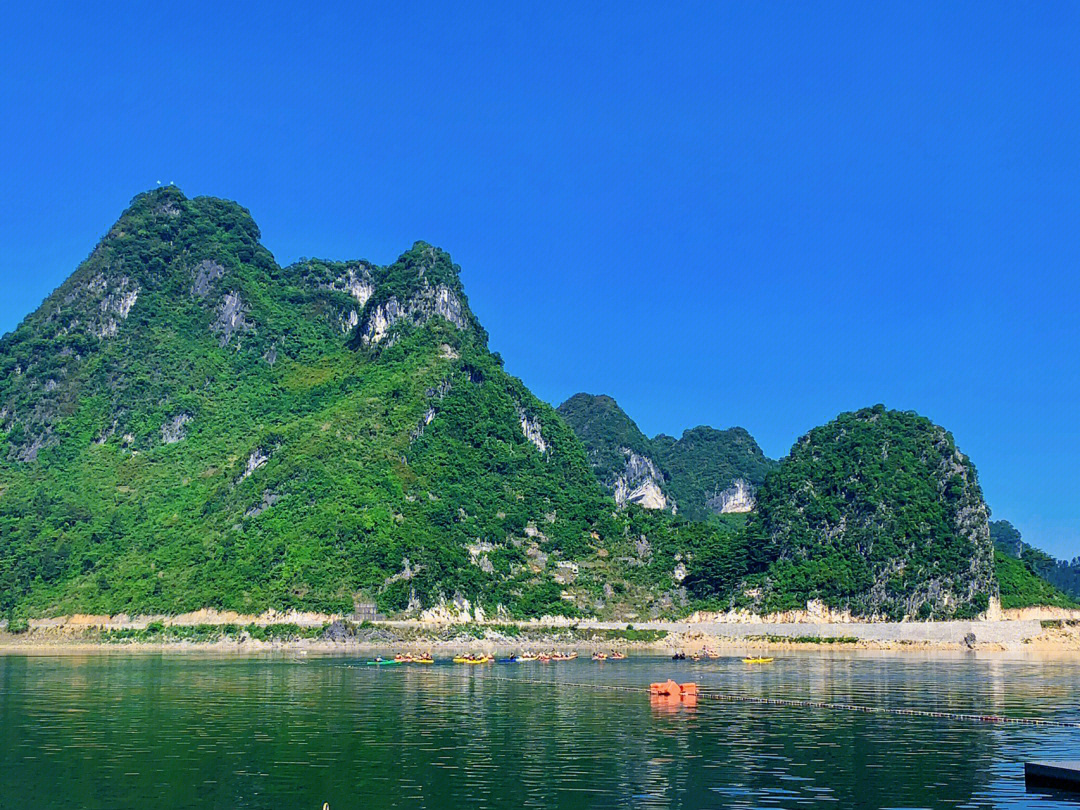 上林大龙湖风景区图片