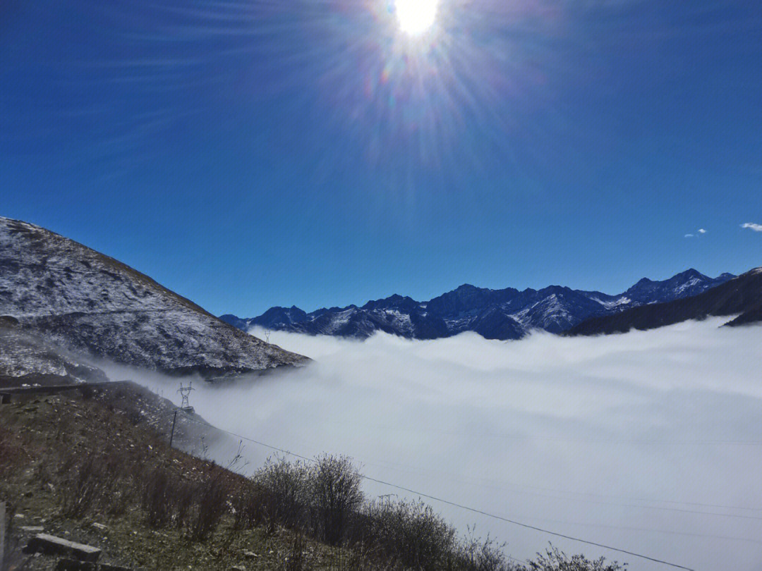 巴郎山天气图片