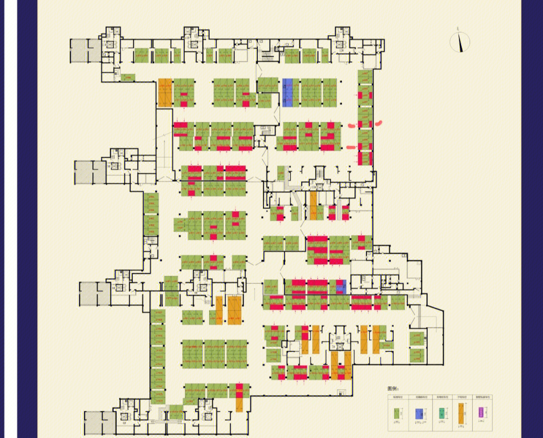 车位图纸示意图怎么看图片