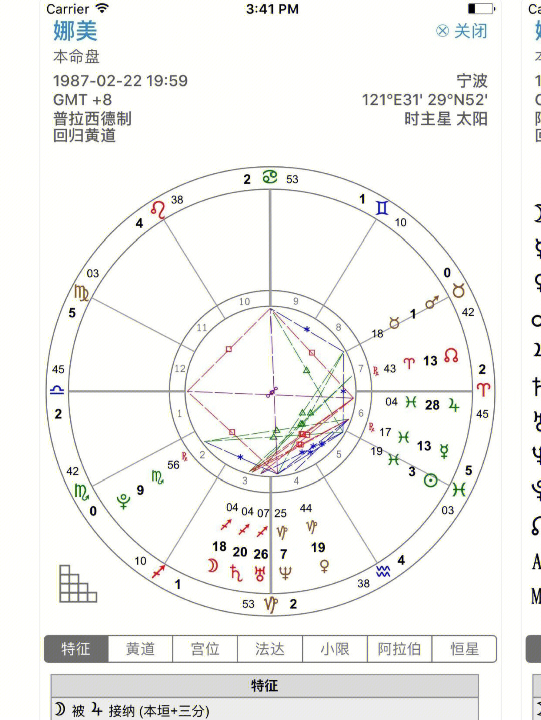 月亮拱水星建议:学习,动脑,出差,八卦太阳六合土星建议:稳,做计划