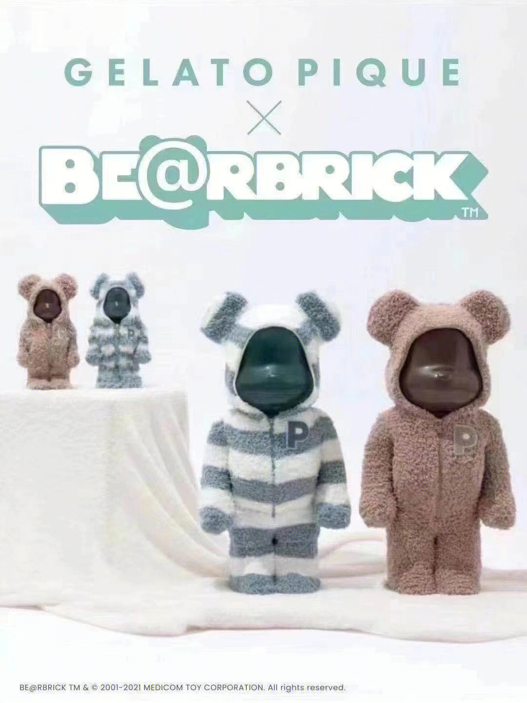 bearbrick睡衣熊1000400