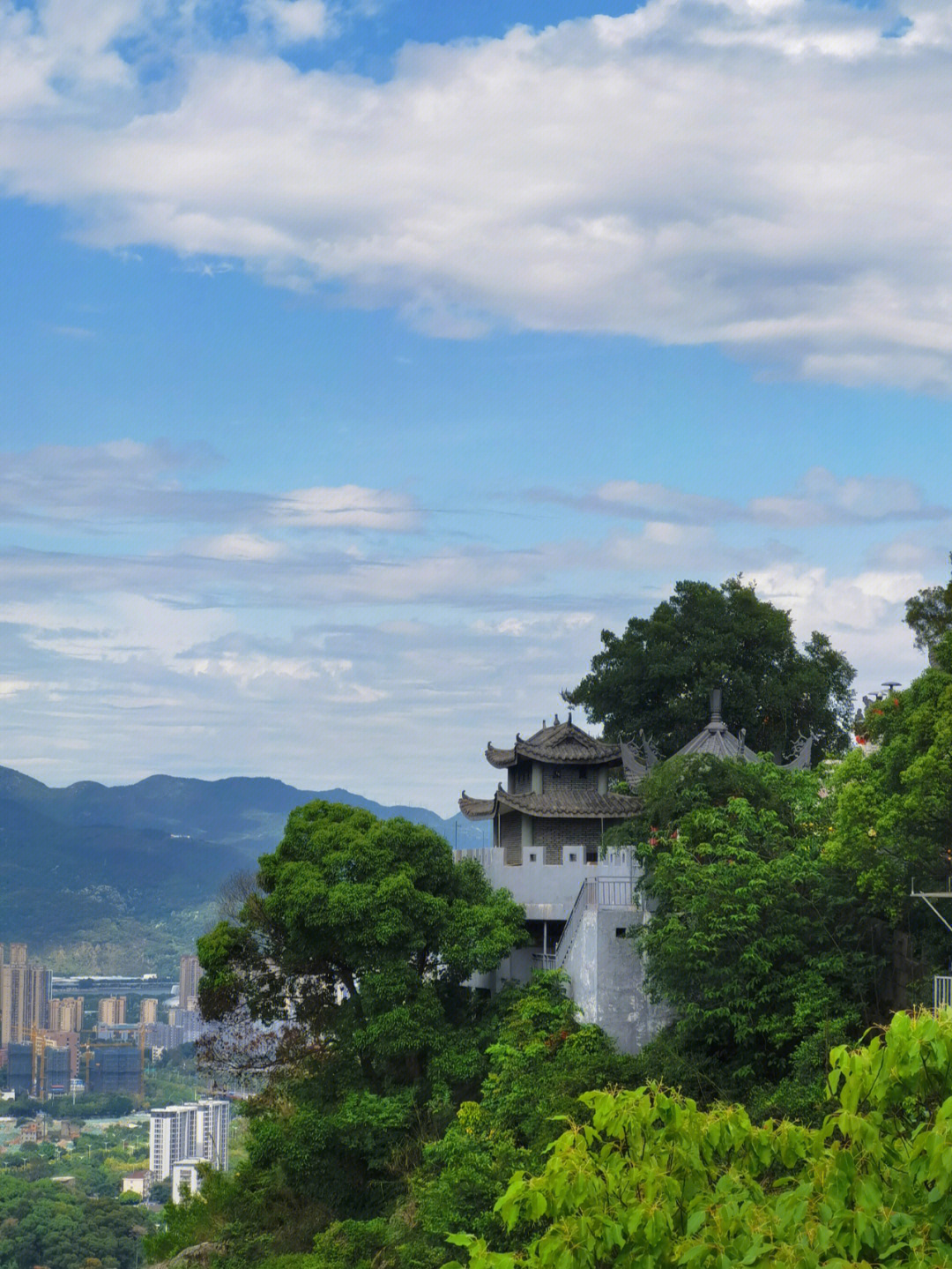 永泰高盖山风景区图片