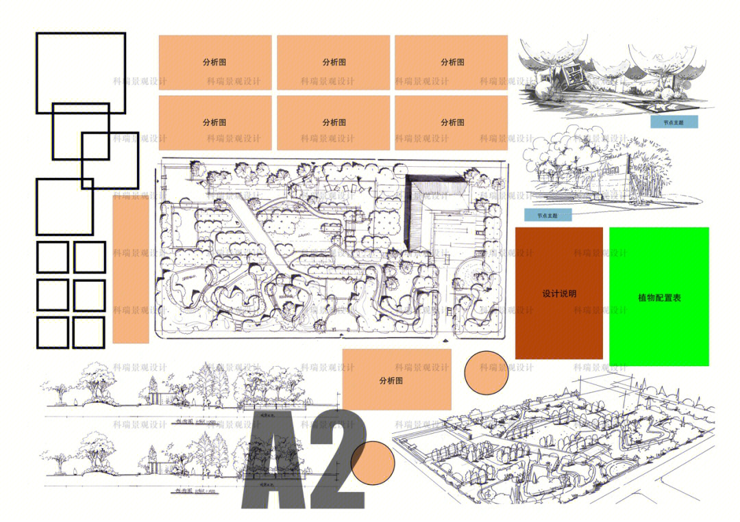 a1建筑图纸排版图片