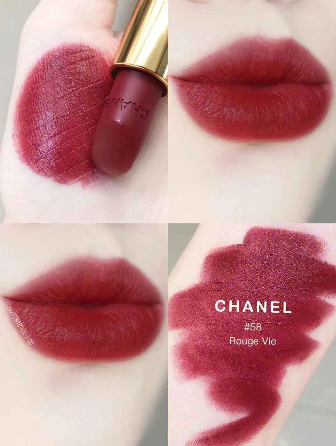 chanel58号口红图片