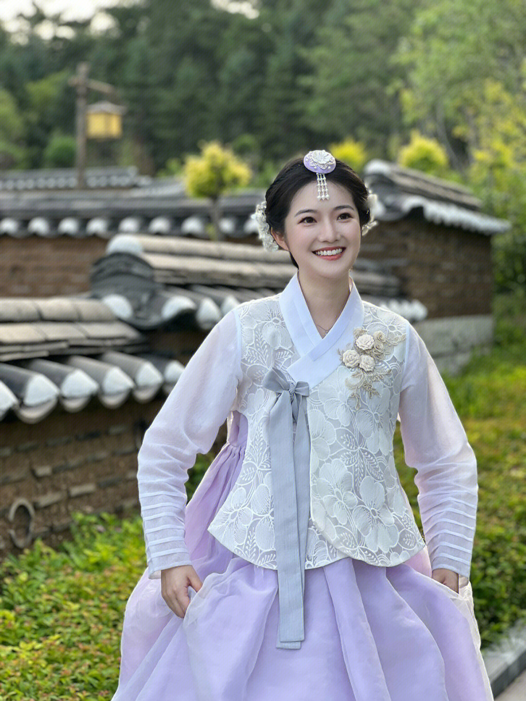 叫一声朝鲜族公主不过分吧延吉拍照