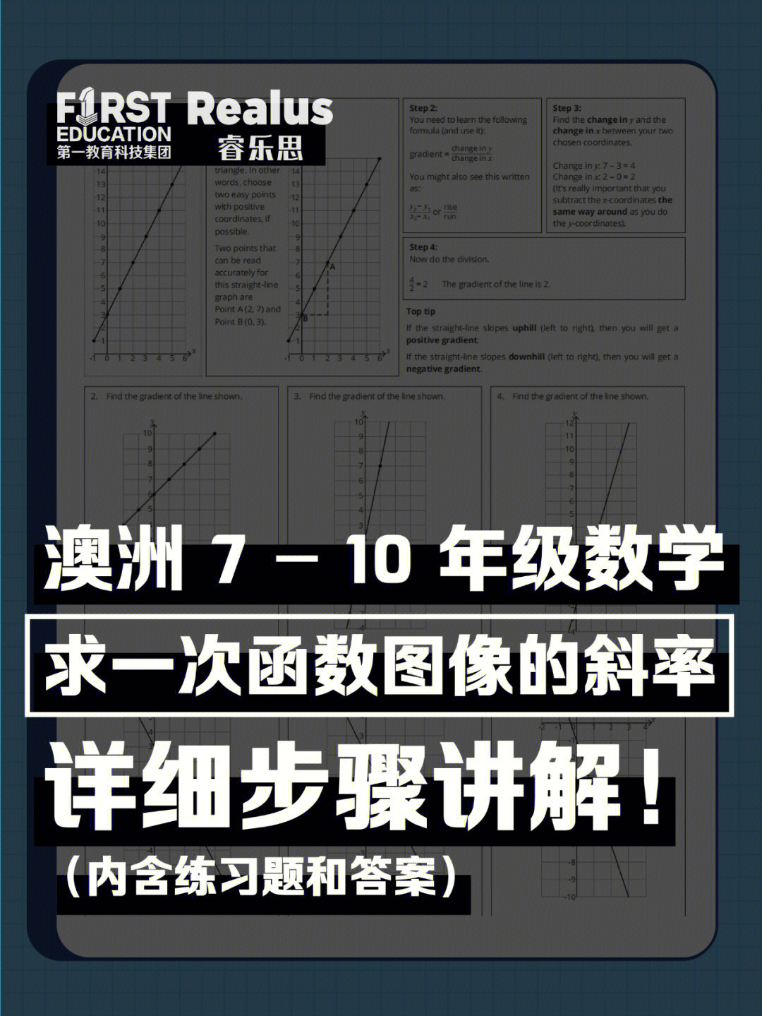 图解法求斜率图片