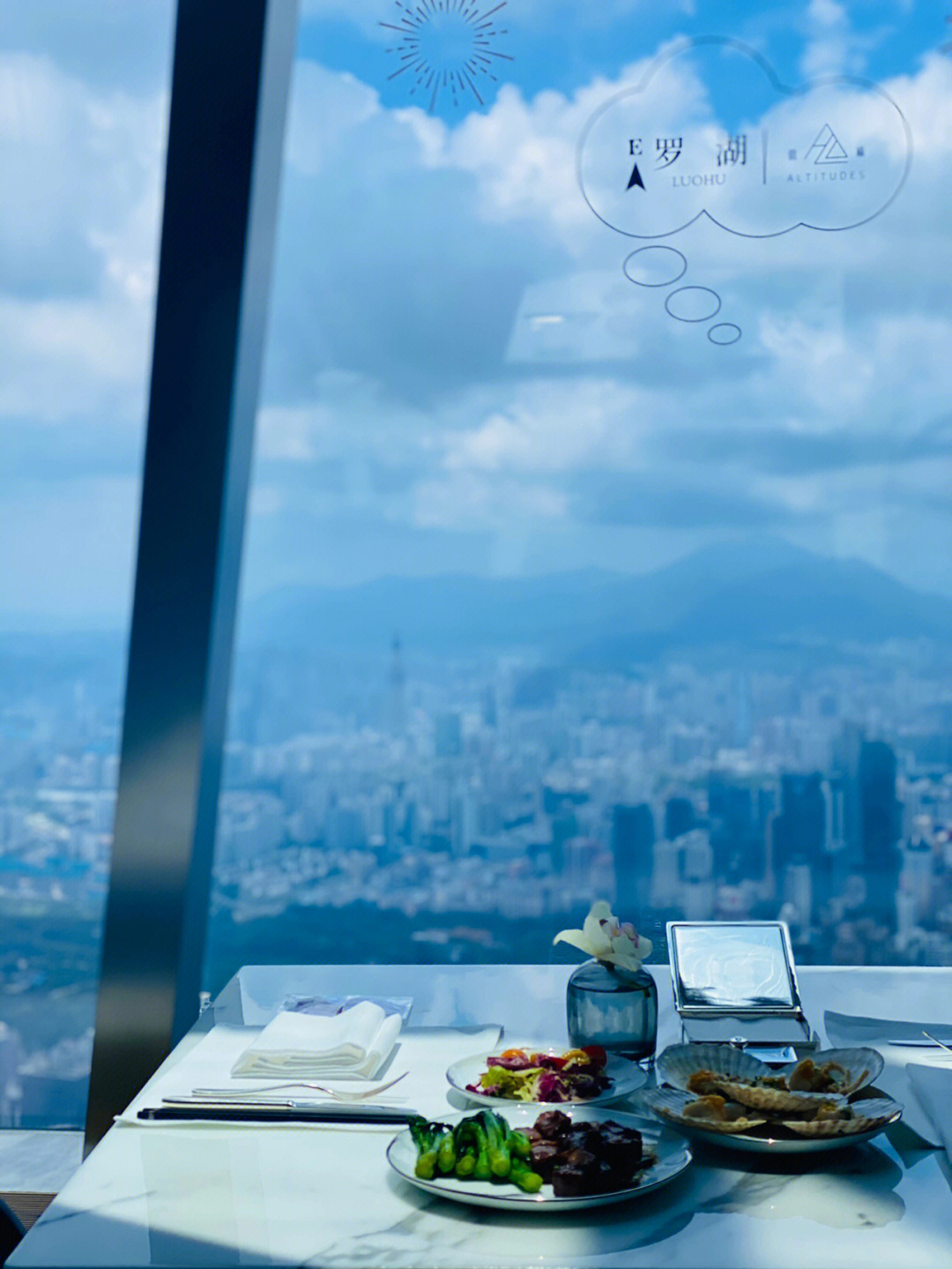 深圳探店丨来自高空云端的自助餐