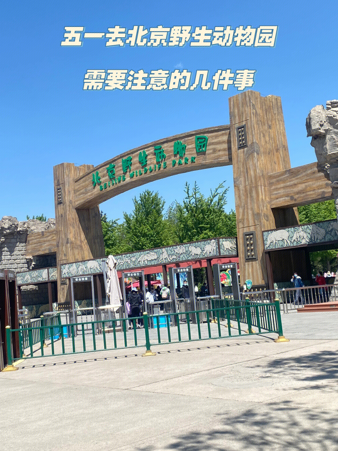 北京野生动物园有多大图片