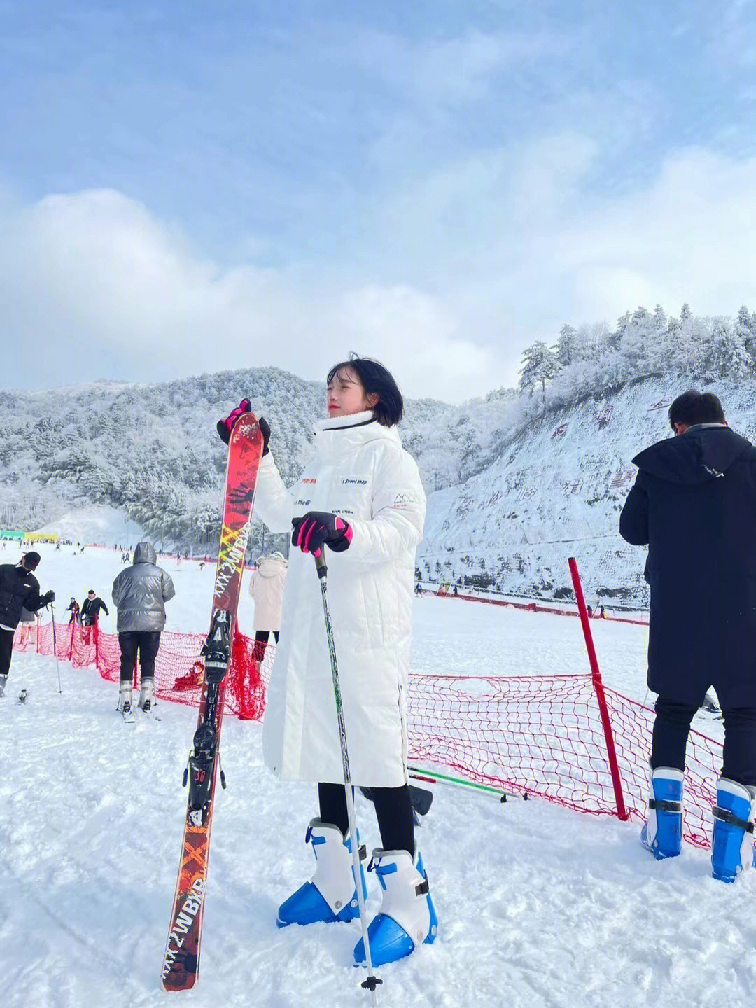 上海去大明山滑雪场图片