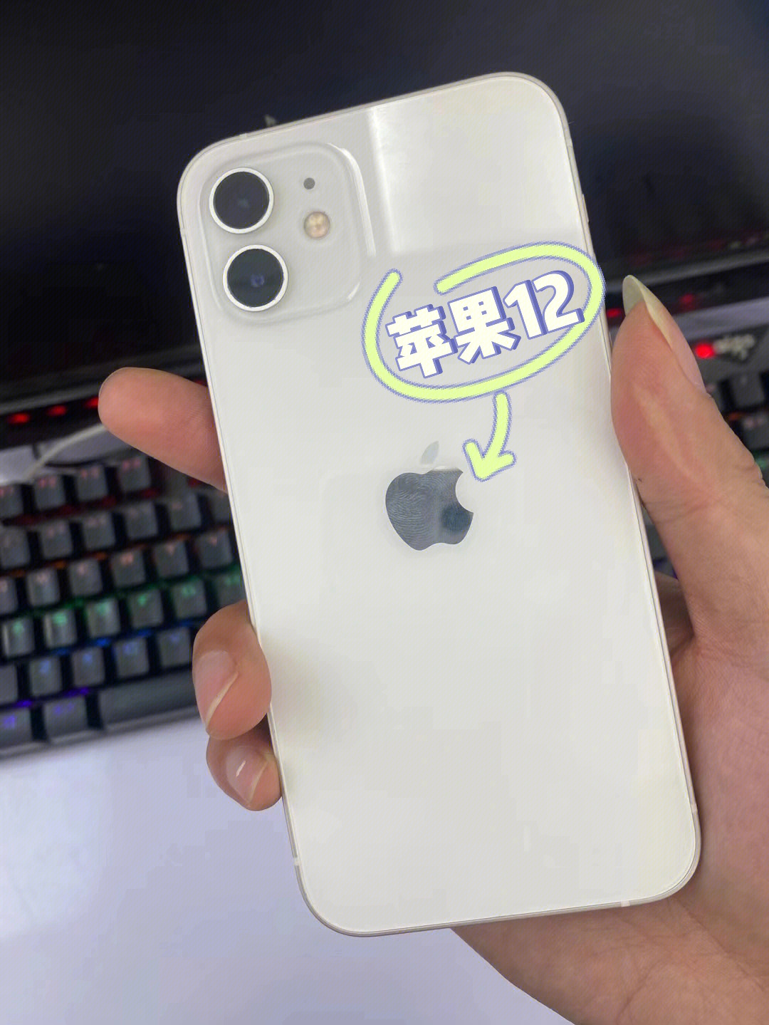 iphone12拍完照片变白图片