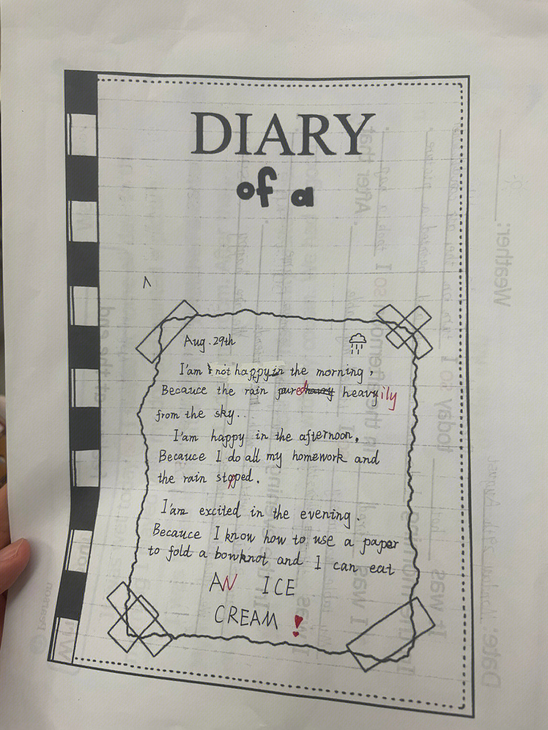 englishdiarycindy写的英文日记