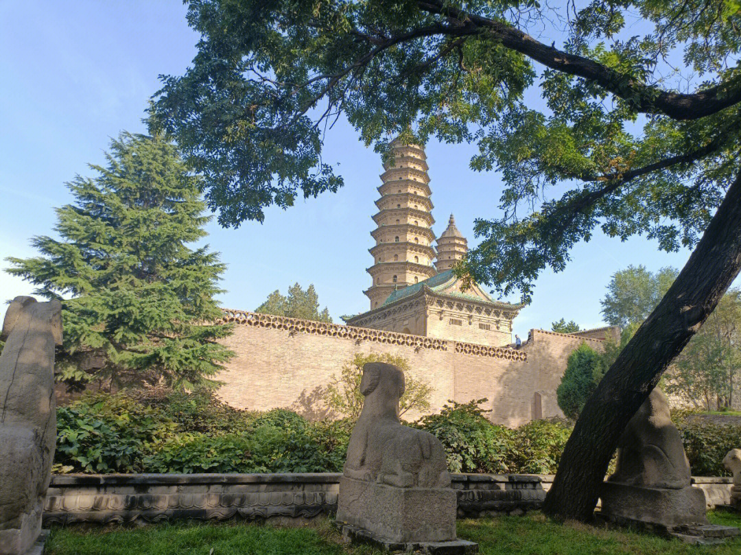 骑行打卡太原双塔寺