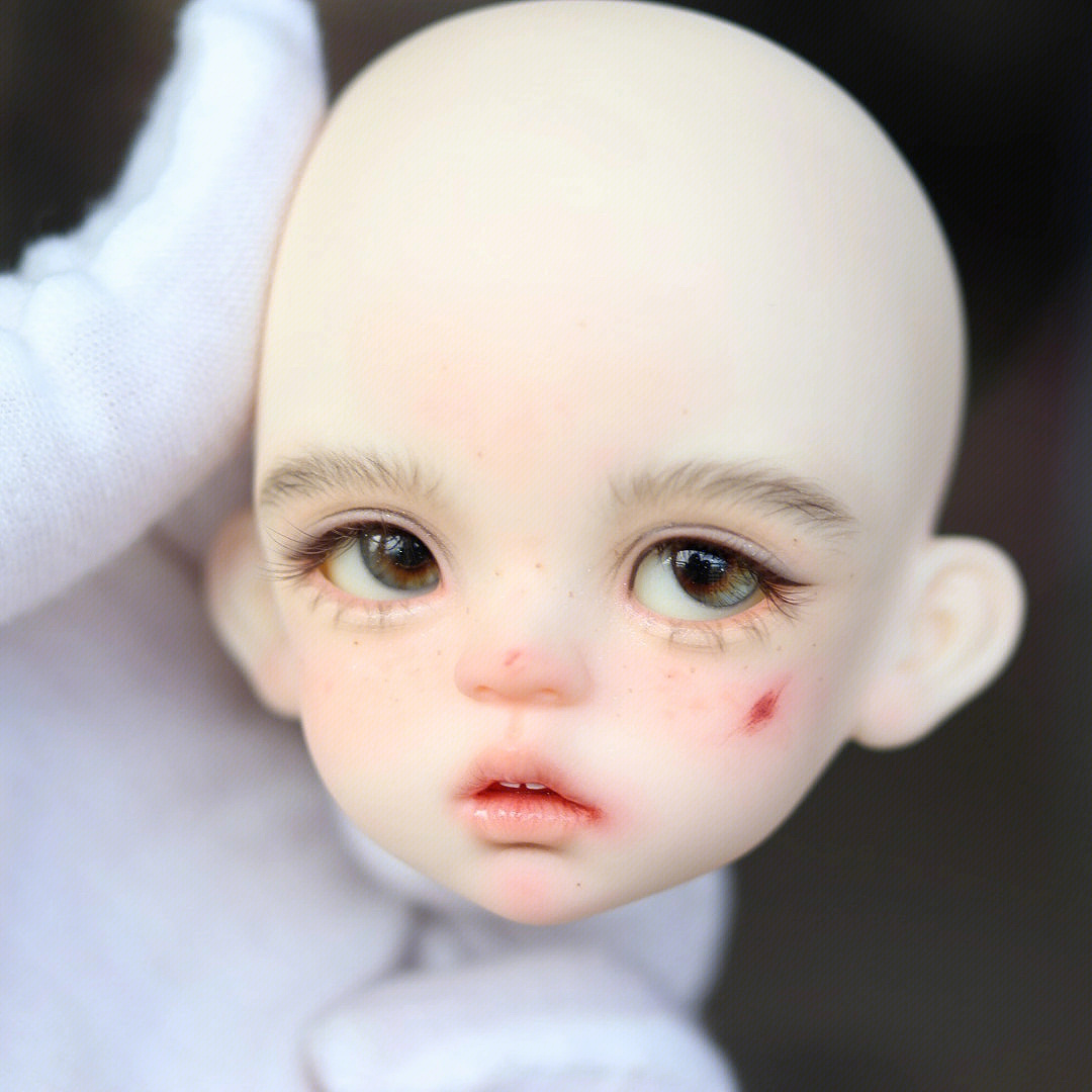 一个真人风,一个日常这次接了四个koi妆#bjd妆面#bjd#miadoll