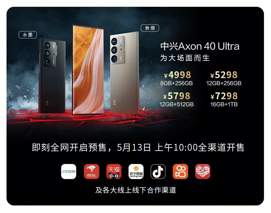 中兴axon40ultra参数图片