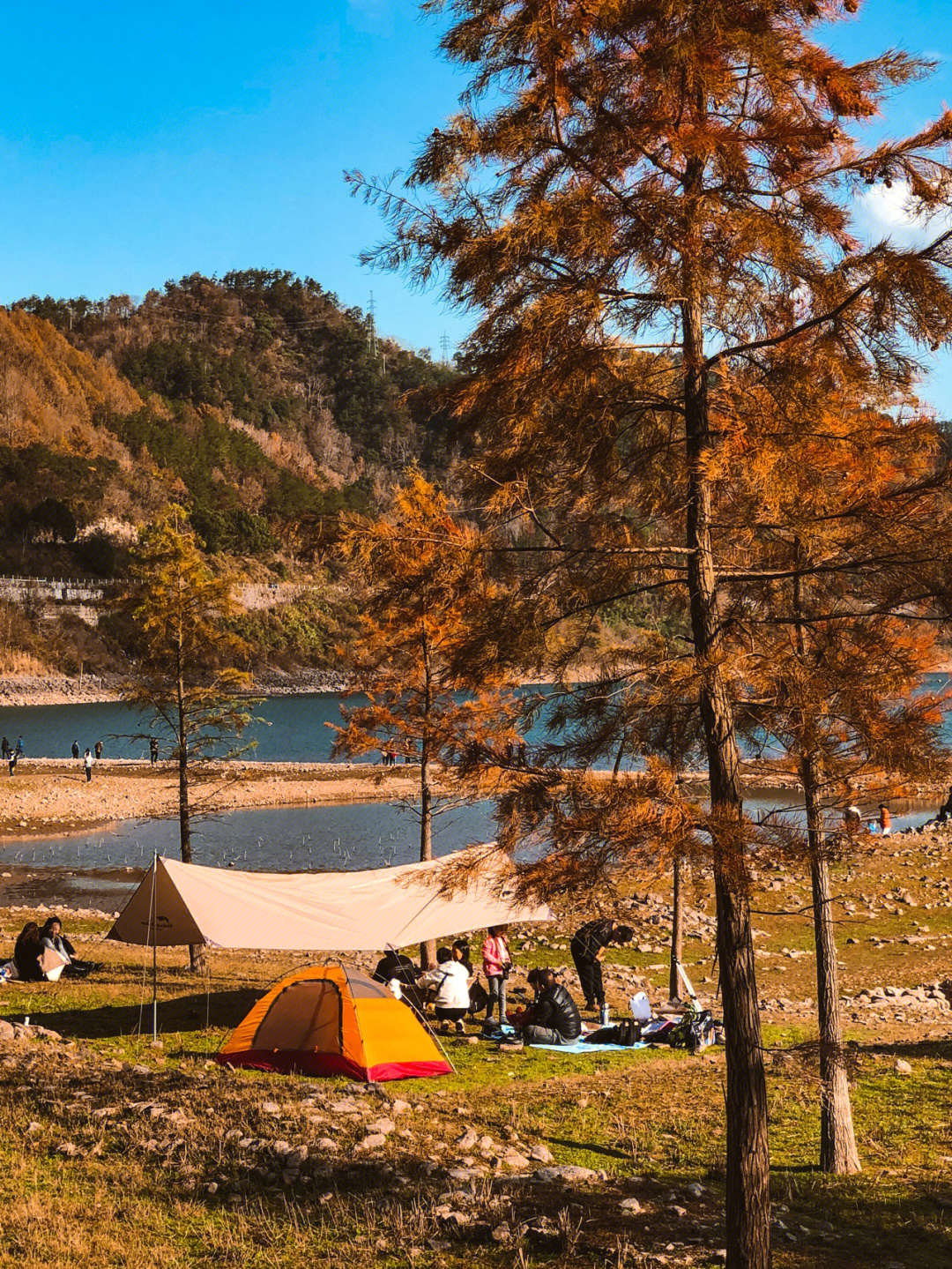 奉化亭下湖风景区图片