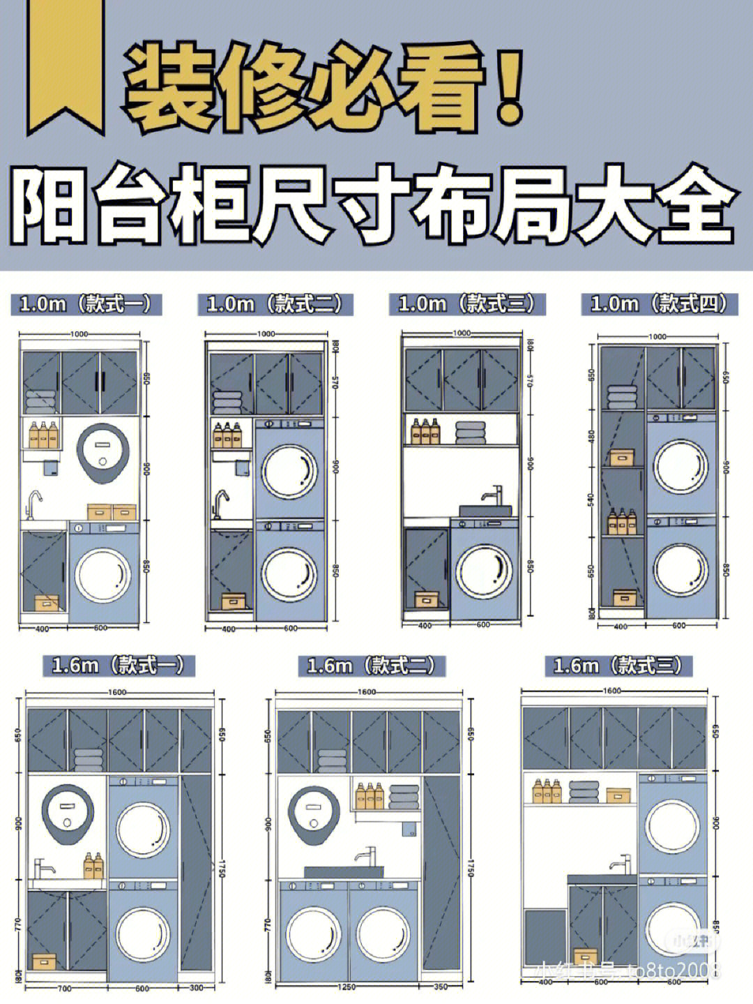 阳台洗衣柜设计集锦