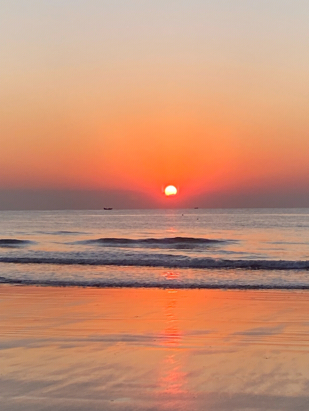 海上日出