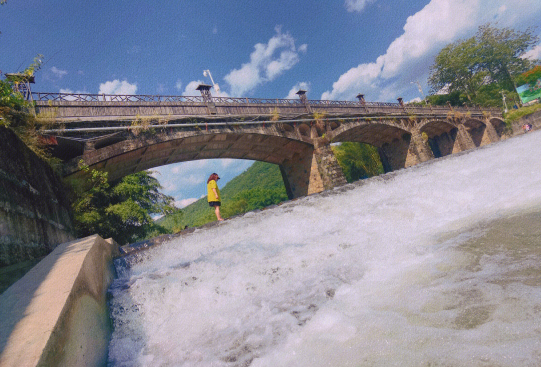 潮州溪美桥玩水的地方图片