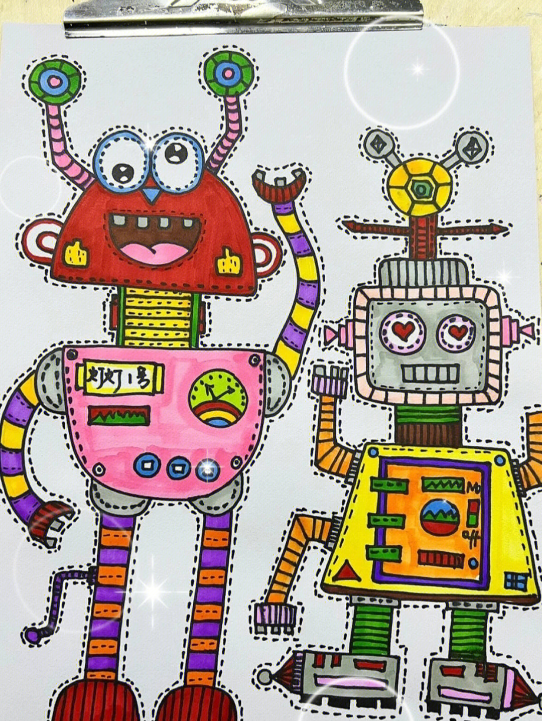 幼儿创意美术机器人57岁