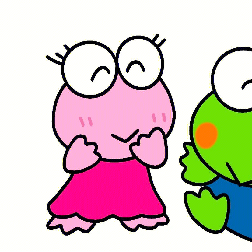 动漫青蛙情侣头像一对图片