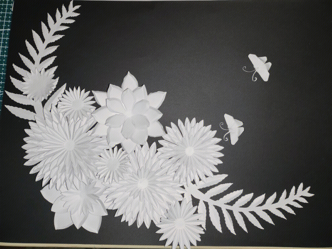 锡纸浮雕画制作过程图片