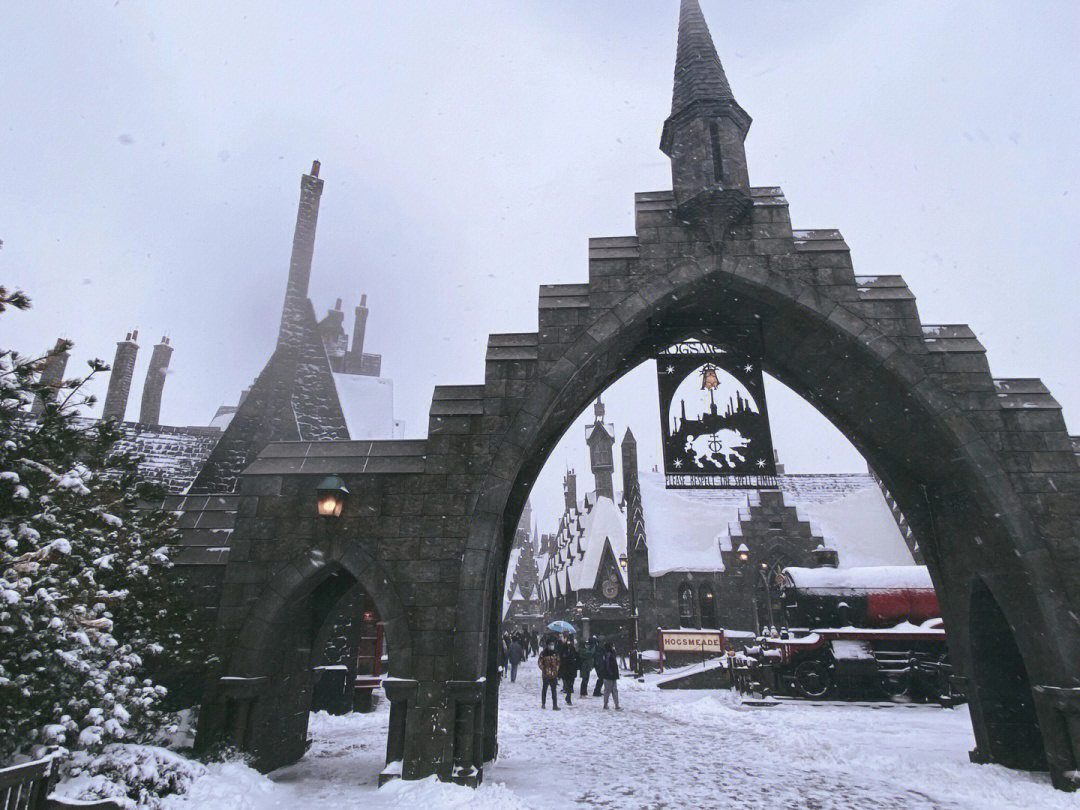 哈利波特雪景剧照图片