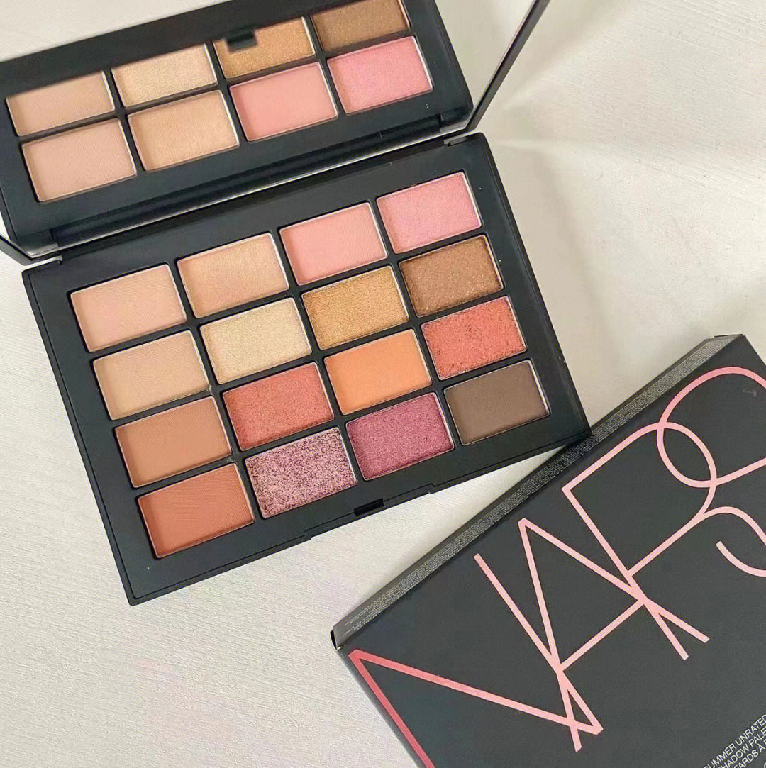 nars2022夏季限定16色眼影盘nars夏季限定