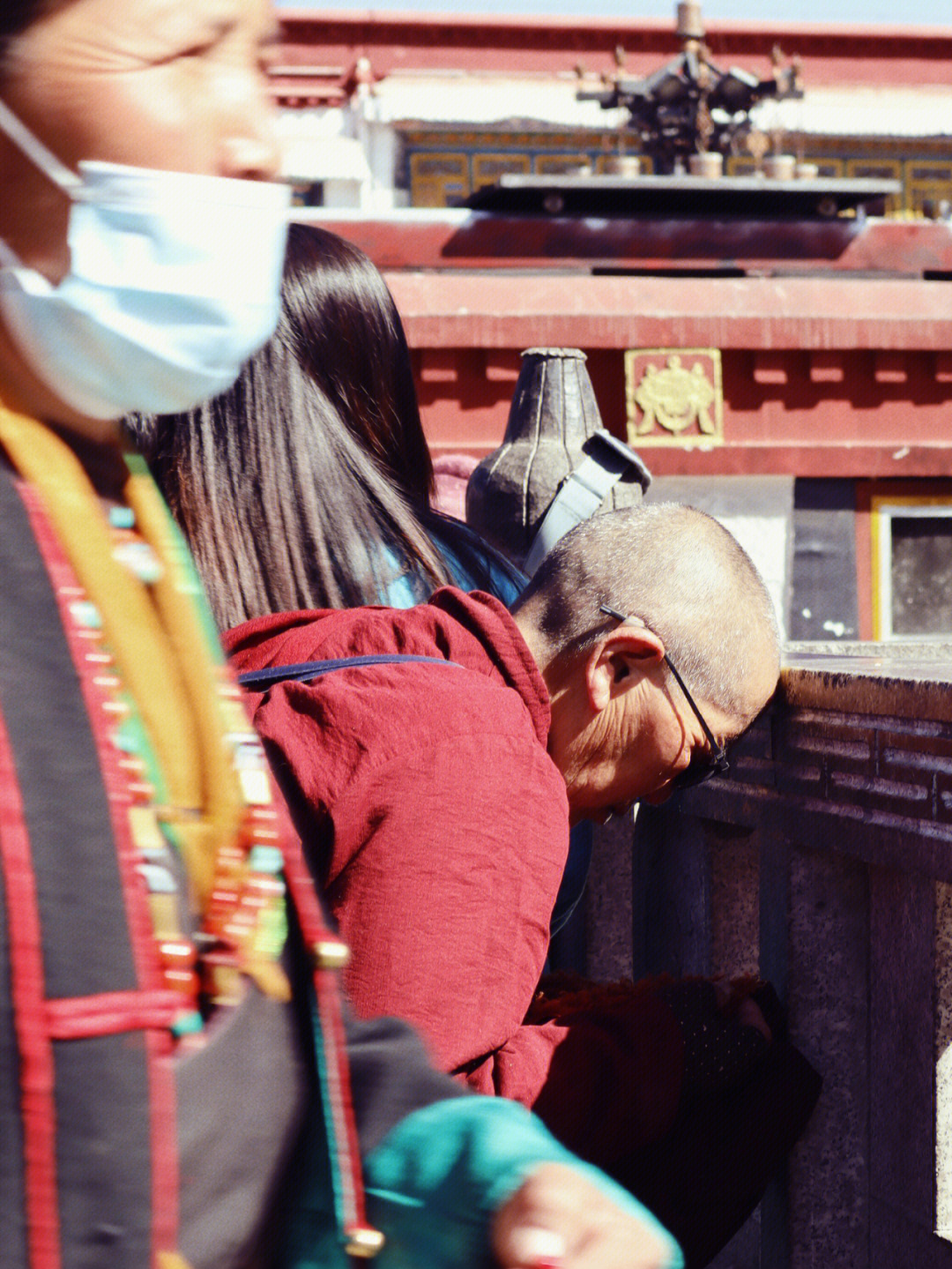 拉萨朝拜圣地大昭寺