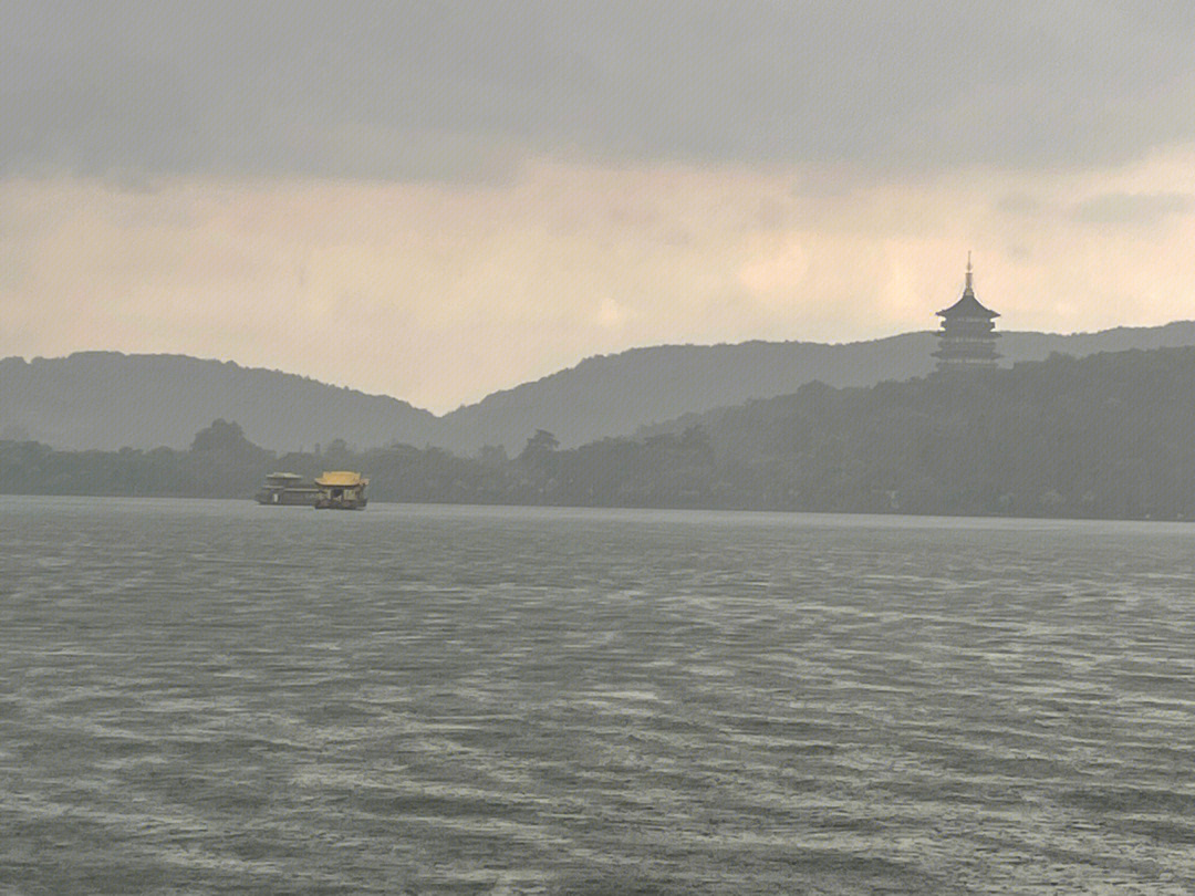 杭州西湖的外观和结构图片