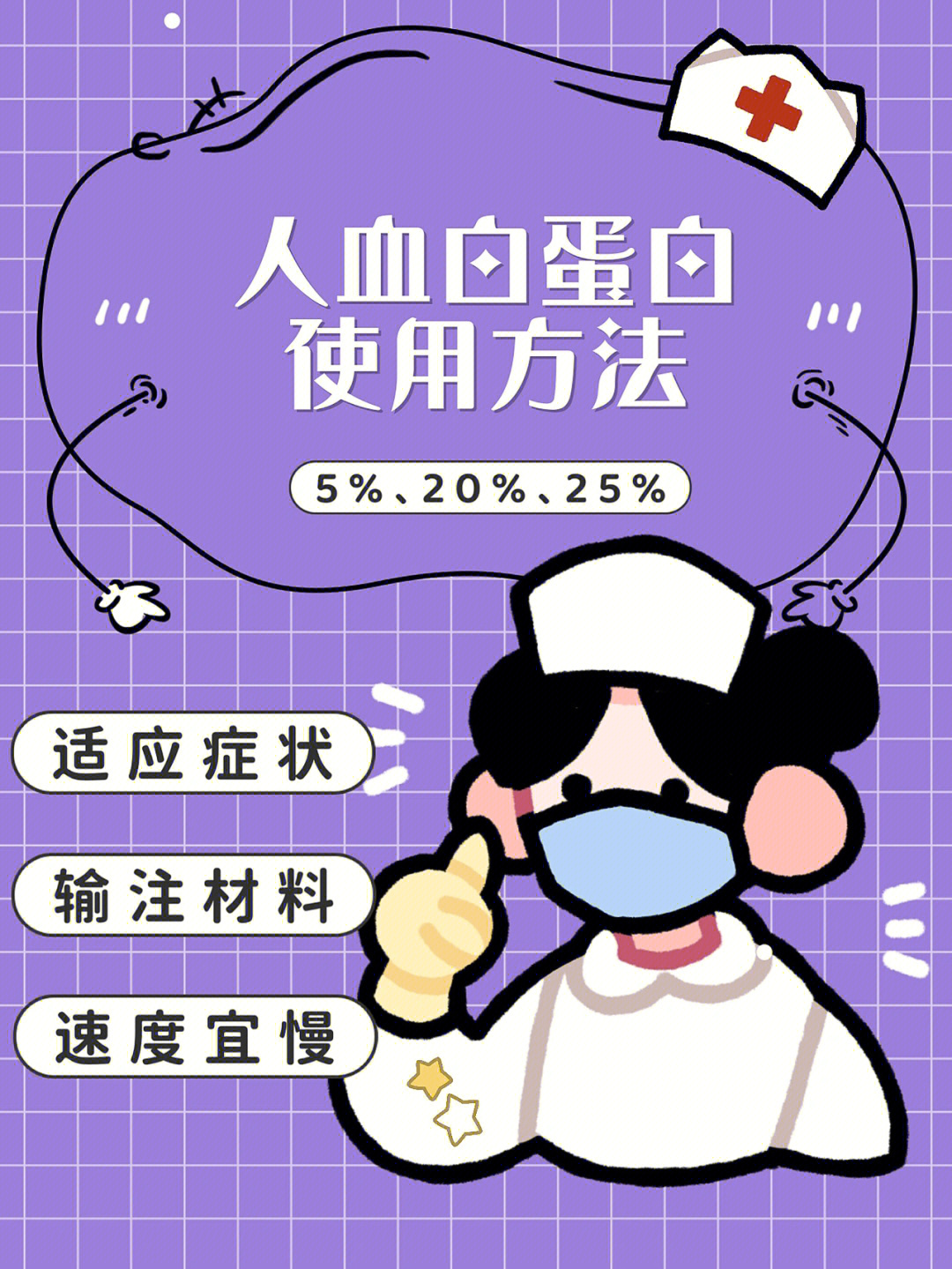 临床护士静脉输注人血白蛋白