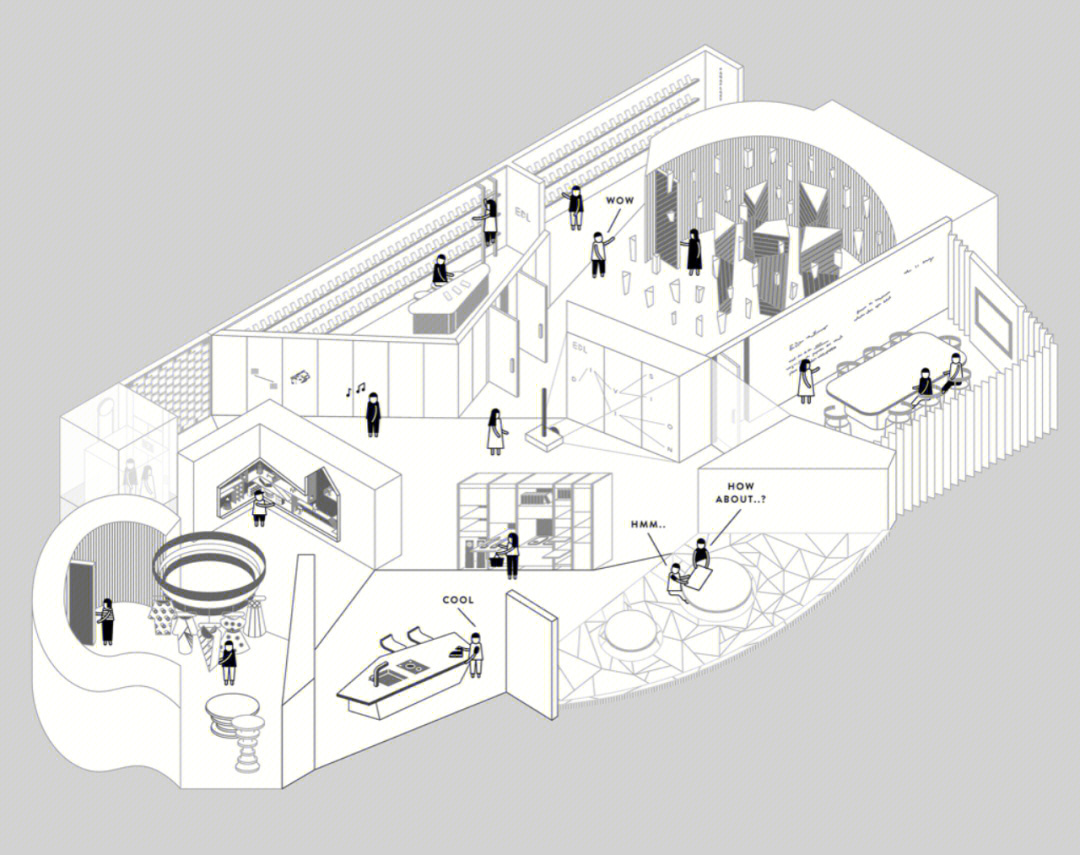 展示空间设计作品解析图片