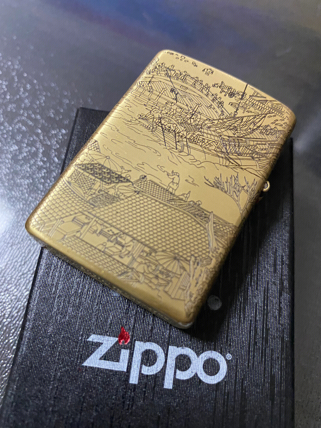 zippo上盖左右晃动图片