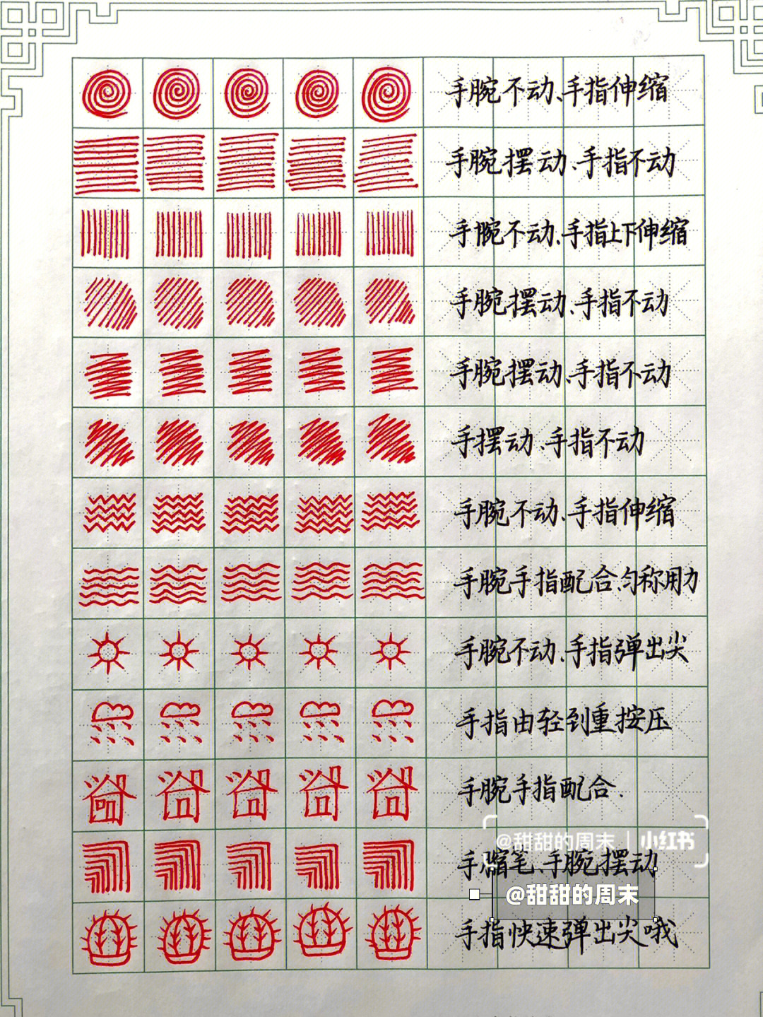 练硬笔书法基本步骤图片