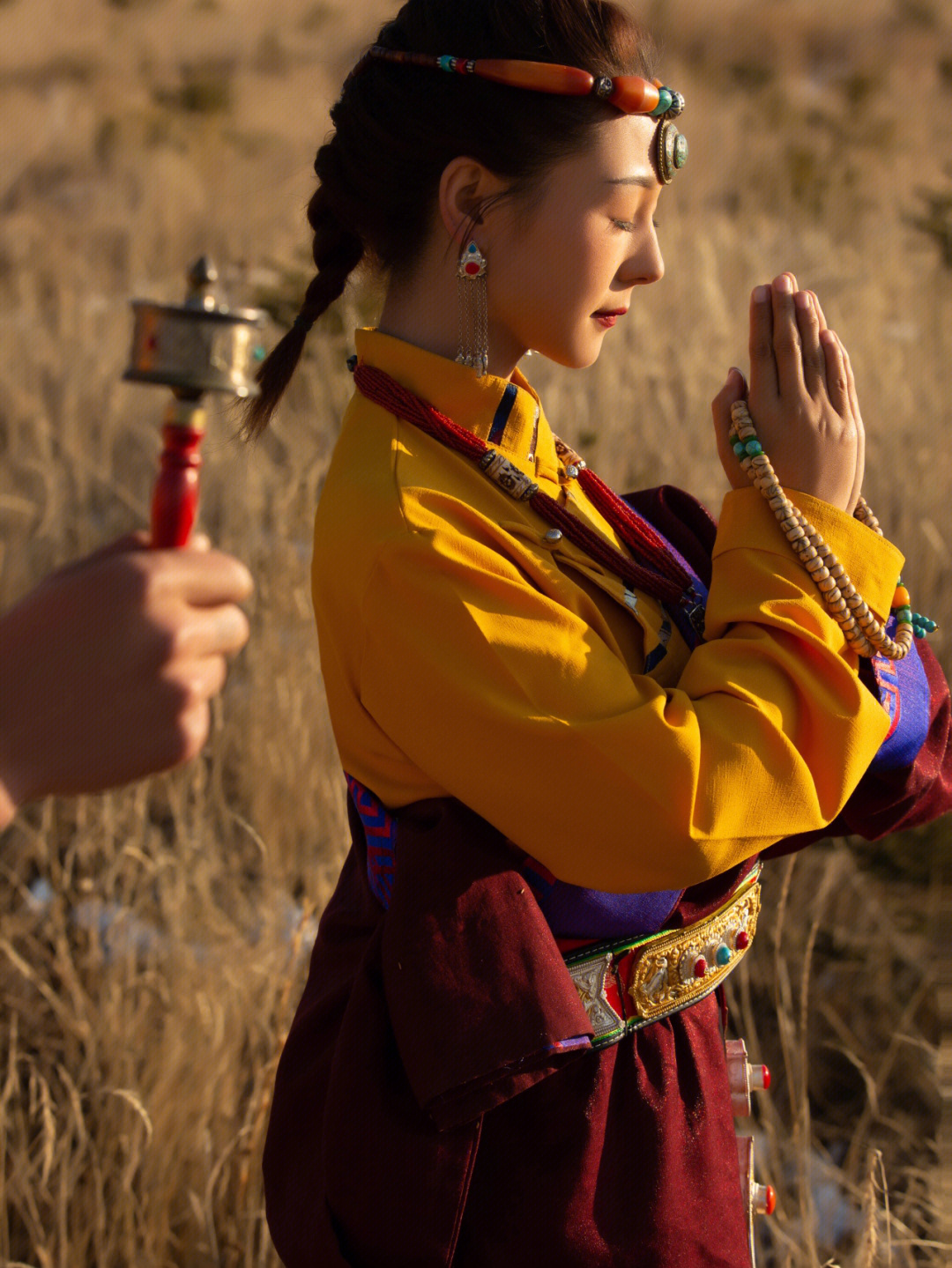 藏族婚纱照