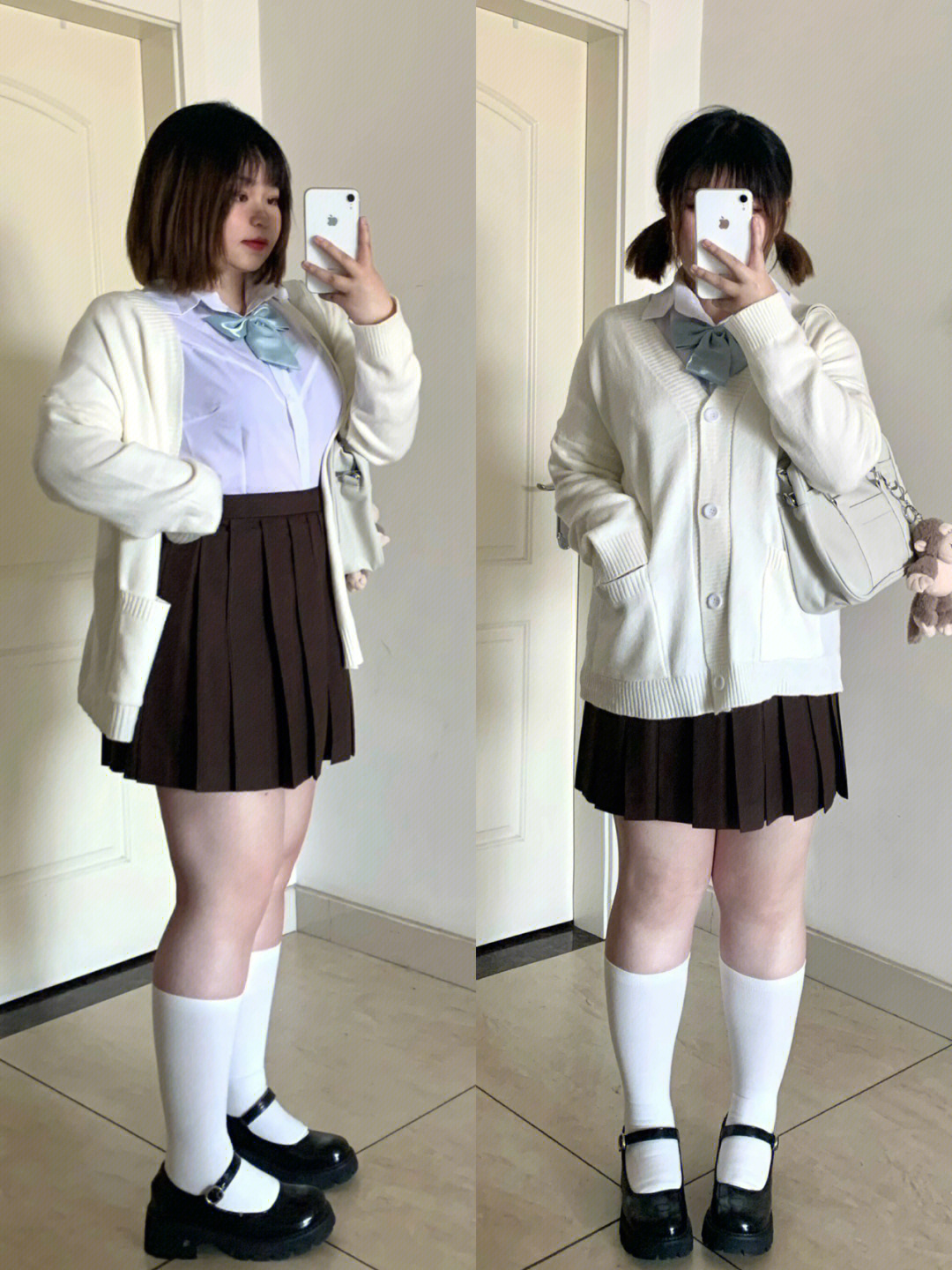 160/150 真胖女孩的jk制服初尝试