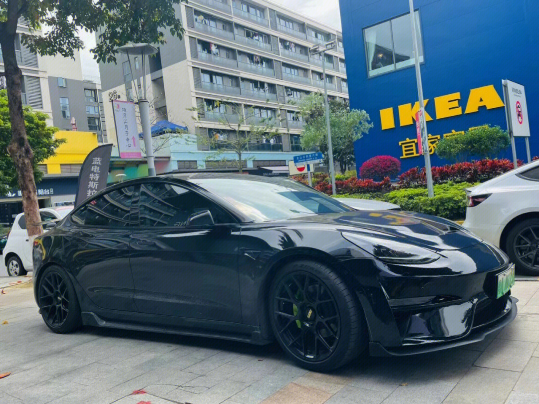 黑武士特斯拉model3p07